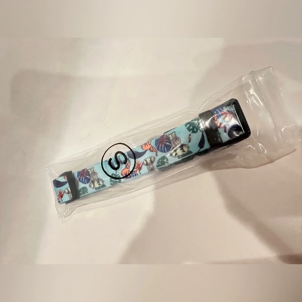 Zoo Print Dog Collar - Size Small